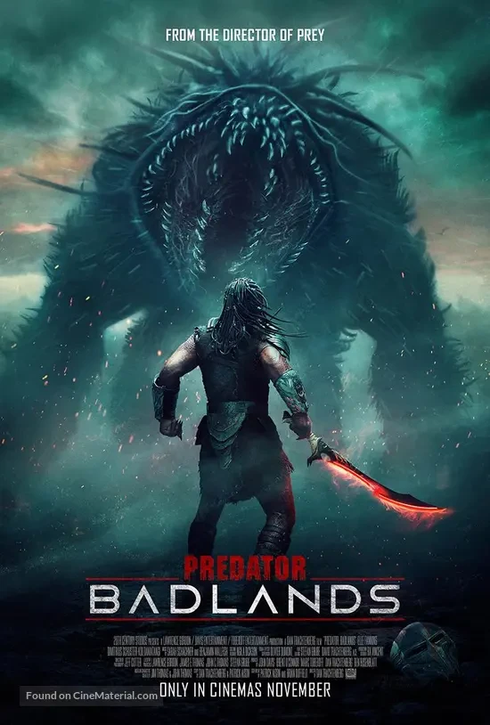predator badlands poster