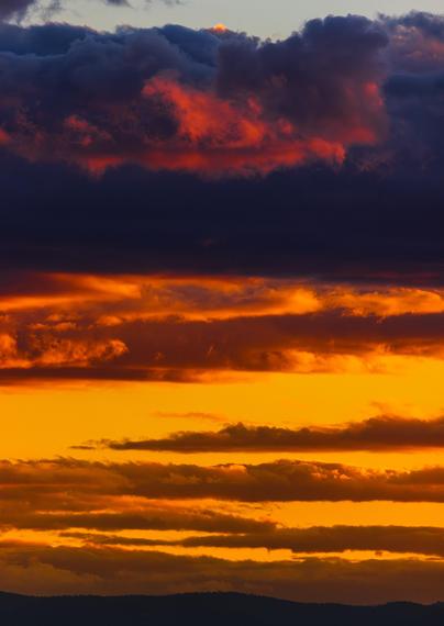 Detailed look at last nights sunset