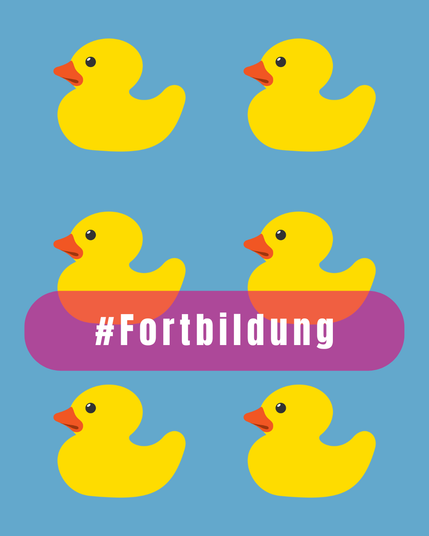 6 Badeenten.Text: #Fortbildung. (C) Ente: Pixabay | PAPKOK