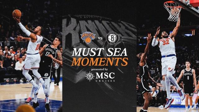 Knicks Win Against Brooklyn Nets At Madison Square Garden | November 9, 2025