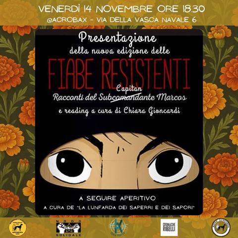 Presentazione e lettura delle Fiabe Resistenti