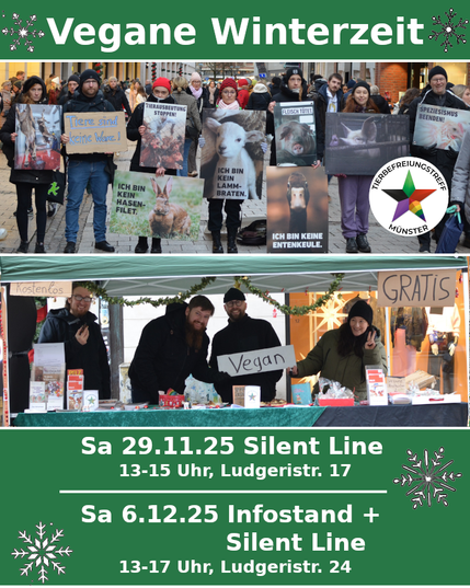 schilder-aktion und infostand