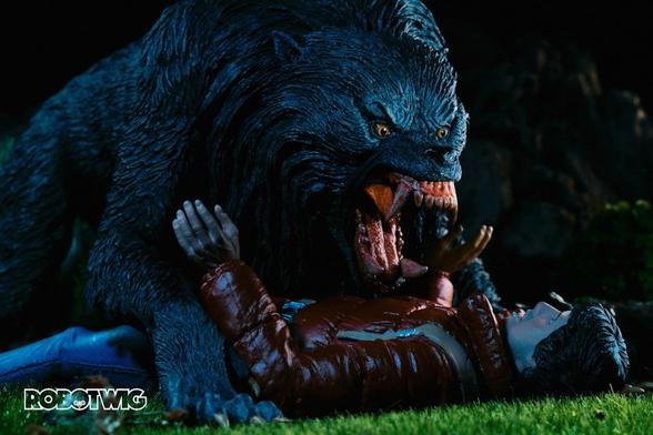 David gets attacked by a Lycanthrope in the middle of the moors.