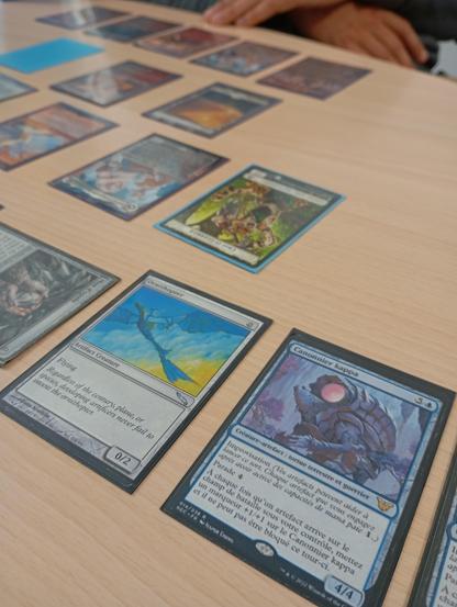 Partie du jeu de cartes MAGIC
