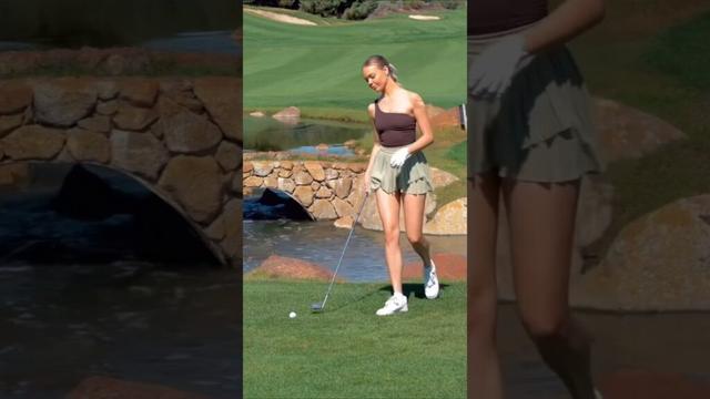 Golf Trick Shot You Have to See! Claire hogle
