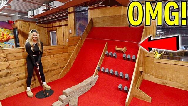 We've Never Seen a Mini Golf Course Like This!