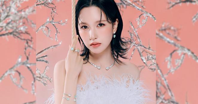 TWICEミナが「ブシュロン」ホリデーキャンペーン広告に登場 - WWDJAPAN