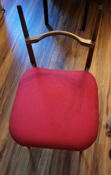 Chair with new cushion