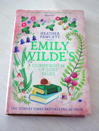 cover for the fantasy novel Emily Wilde's Compendium of Lost Tales by Heather Fawcett