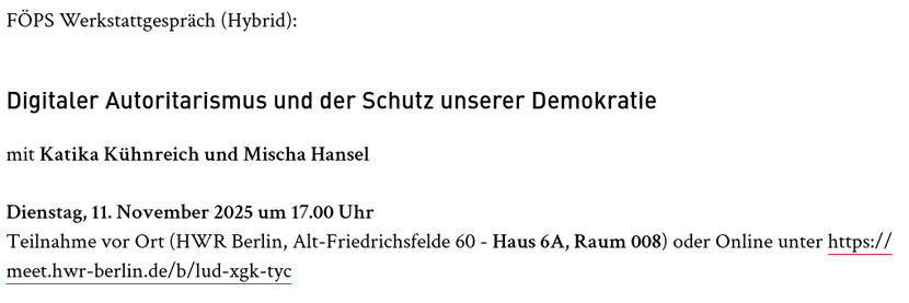 Screenshot von https://www.foeps-berlin.org/veranstaltungen mit den Veranstaltungsdetails