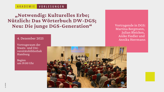 Veranstaltungshinweis