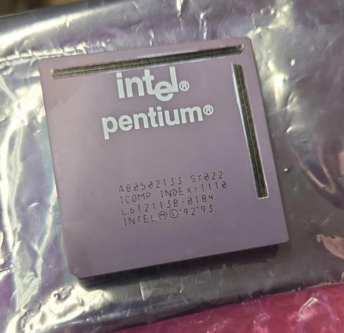 Das Bild eines Intel Pentium