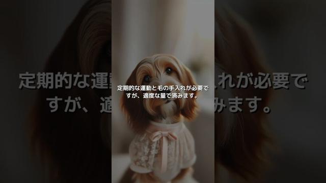 【わんちゃん図鑑】プチ・バセット・グリフォン・バンデーン | #shorts