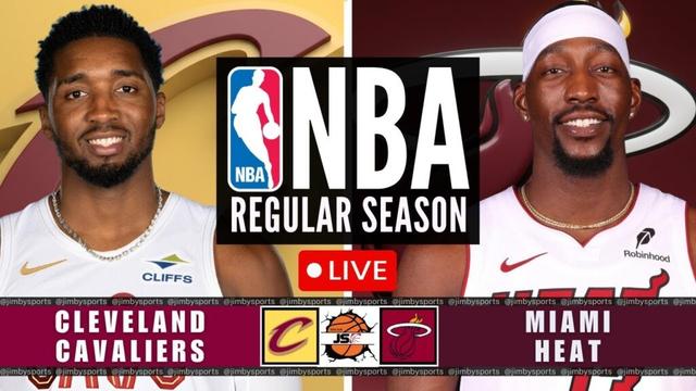 NBA Live: Cleveland Cavaliers vs Miami Heat Live Scoreboard Today 2025