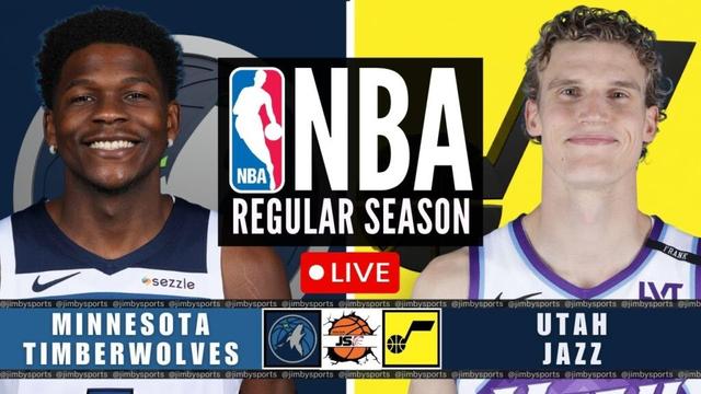 NBA Live: Minnesota Timberwolves vs Utah Jazz Live Scoreboard Today 2025