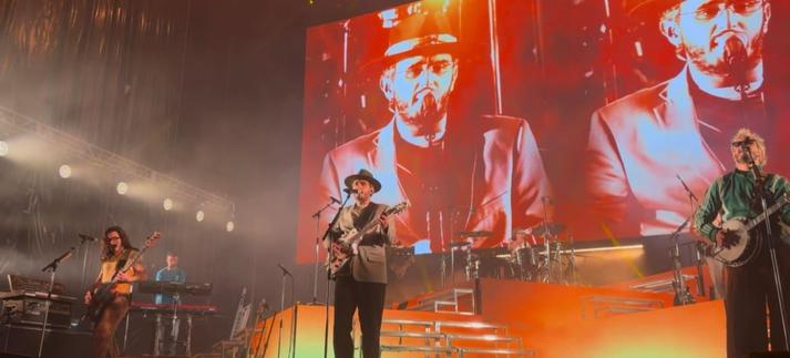 Morat en su concierto de Tenerife. (Foto cedida por Artist Publicist) / I love The World