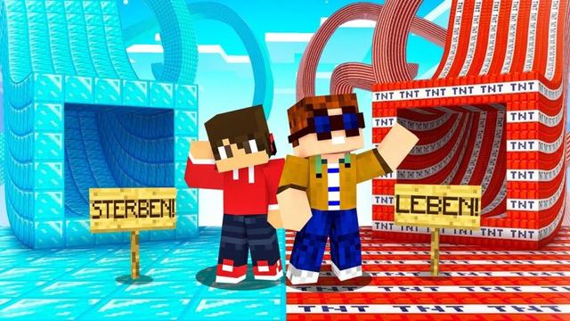 PAT WÄHLT den RICHTIGEN SPIRAL TUNNEL in Minecraft!