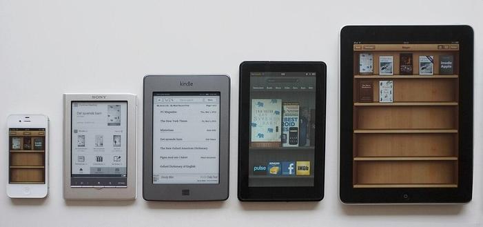 Reading applications on different devices