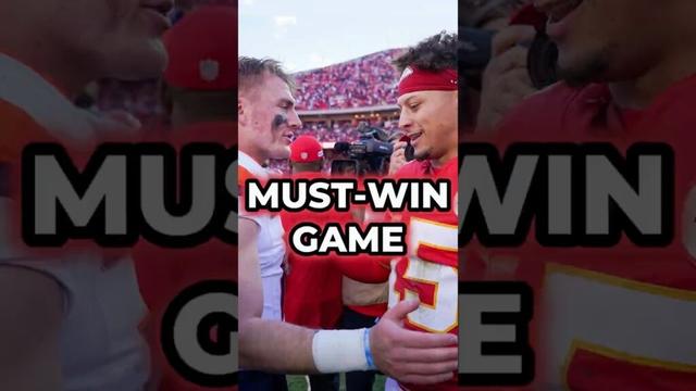 The Chiefs MUST Win In Week 11 vs. The Denver Broncos #nfl #chiefs #shorts