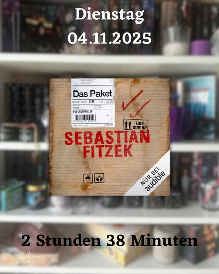 Dienstag 04.11.2025
Das Paket von Sebastian Fitzek

2 Stunden 38 Minuten
