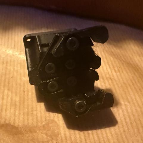 The assembled trompette capo.