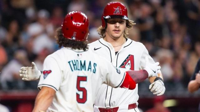 Diamondbacks stop Guardians behind McCarthy homer, Carroll triples