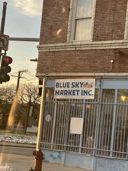 corner store called Blue Sky Market Inc