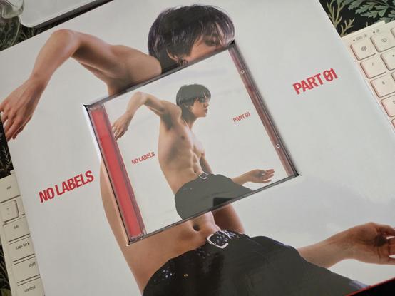 Yeonjun's No Labels Part 01 Album cover.