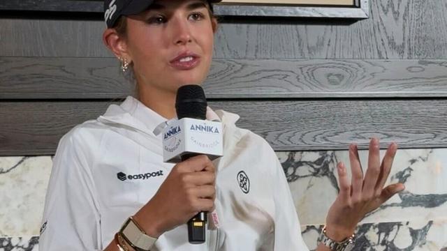 President Trump's granddaughter, Kai Trump, has brought buzz to an LPGA tournament