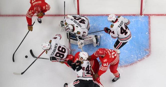 Red Wings hold physical practice, change lines in attempt to break slump | Ludington Daily News