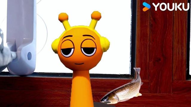 【节奏盒子搞怪基地】EP02 奥伦和蛋仔在河边钓鱼🎣 | 🌟节奏盒子的奇妙经历 | YOUKU KIDS | 优酷少儿