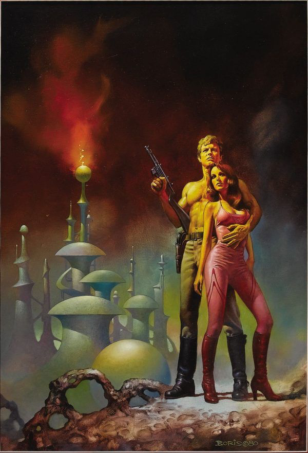 Scifi art by Boris Vallejo