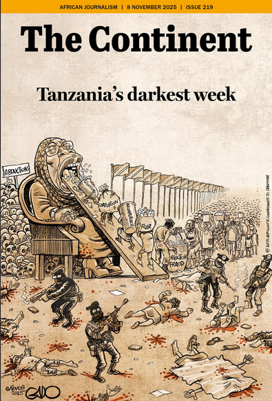 The Continent #219 
Tanzania's darkest week, Cartoon by Gado