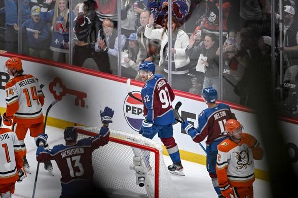 Avalanche captain Gabe Landeskog finally scored, and it was a big one
