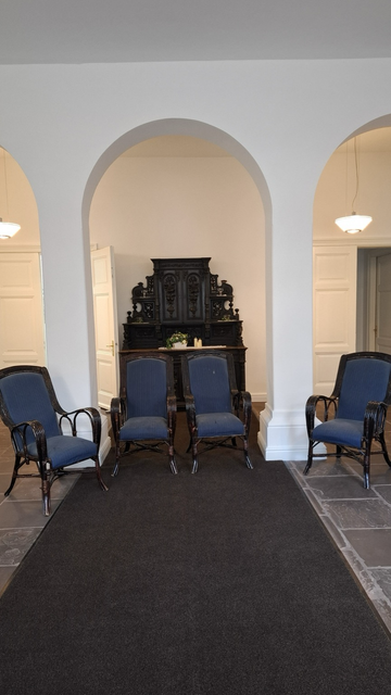 Die Stühle die versteigert werden