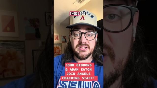 エンゼルス、ジョン・ギボンズとアダム・イートンをコーチングスタッフに追加！ #RepTheHalo #GoHalos #エンジェルス #LTBU