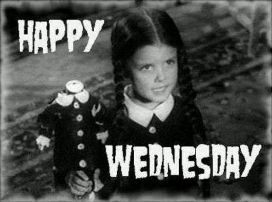 happy wednesday addams