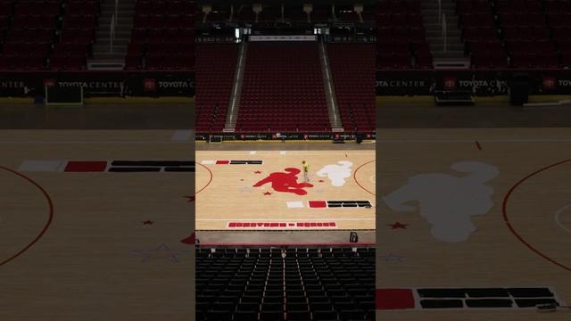H-Town Court Timelapse l  #rockets