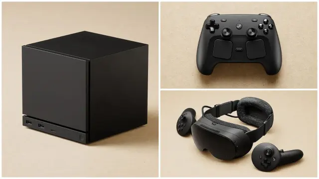 Photo of Steam Machines, Steam Controller, and Steam Frame