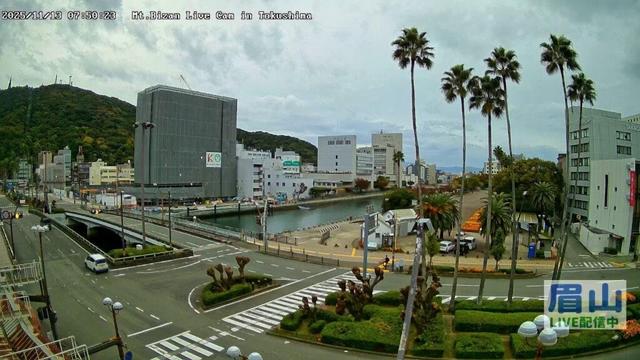 【LIVE配信】眉山ライブカメラ（徳島県徳島市）/Mt. Bizan in Tokushima Japan - Live Cam