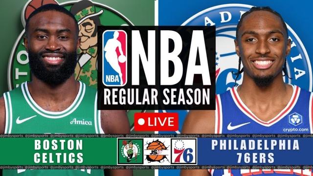 NBA Live: Boston Celtics vs Philadelphia 76ers Live Scoreboard Today 2025