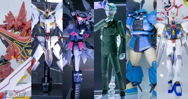 『機動戦士Gundam GQuuuuuuX』シャリア・ブルの「S.H.Figuarts」、『ガンダムAGE』ダークハウンド「METAL ROBOT魂」などのフィギュアが展示！【魂ネイション2025速報レポート】ガンダム編② - 電撃ホビーウェブ