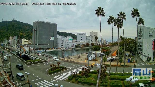 【LIVE配信】眉山ライブカメラ（徳島県徳島市）/Mt. Bizan in Tokushima Japan - Live Cam