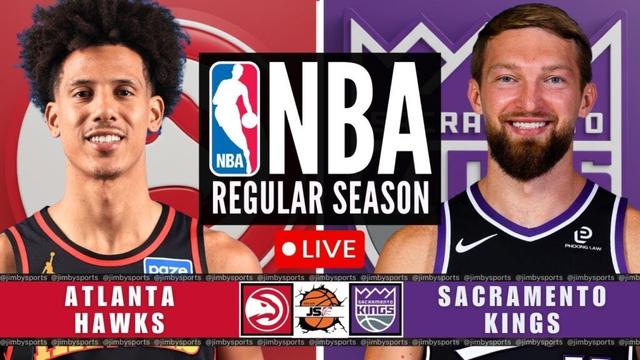 NBA Live: Atlanta Hawks vs Sacramento Kings | Play-By-Play Scoreboard 2025