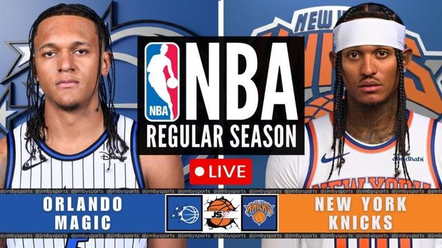 NBA Live: Orlando Magic vs New York Knicks | Play-By-Play Scoreboard 2025