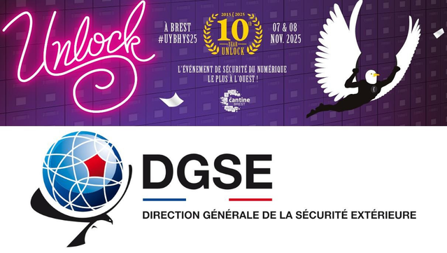 Bannière UYBHYS 10ème édition avec le logo du sponsor DGSE