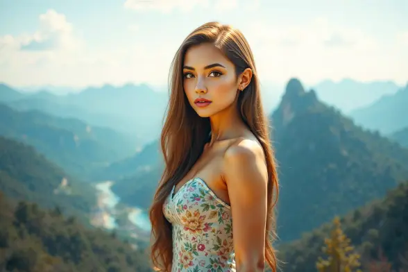 Prompt:  young woman, beautiful face, standing, great body, gorgeous figure, long legs, pretty eyes, long hair, learns TADS programming language, beautiful background, magnificent scenery, Heinz Mack style, HD, sharp focus, stunningly beautiful, Sketchup, CAD, professional design, Sketchup

Negative prompt: ugly, deformed, noisy, blurry, low contrast, photo, photograph, extra eyes, bad eyes, ugly eyes, imperfect eyes, deformed pupils, deformed iris, cross-eyed, poorly drawn face, bad face, fused face, ugly face, worst face, unrealistic skin texture, out of frame, poorly drawn hands, cloned face, double face, blurry, bad quality

Text model: gemma3

Image model: Shuttle3Diffusion