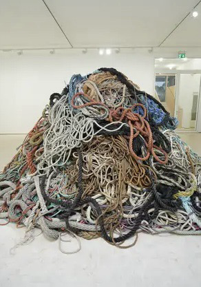 Literally, a pile of old rope. Valued at £1m.