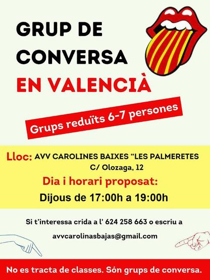 Grup de conversa en valencià