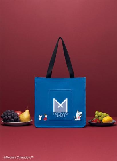 ムーミン×松屋銀座、大容量トート発売。昭和後期の紙袋デザインを復刻 - トラベル Watch